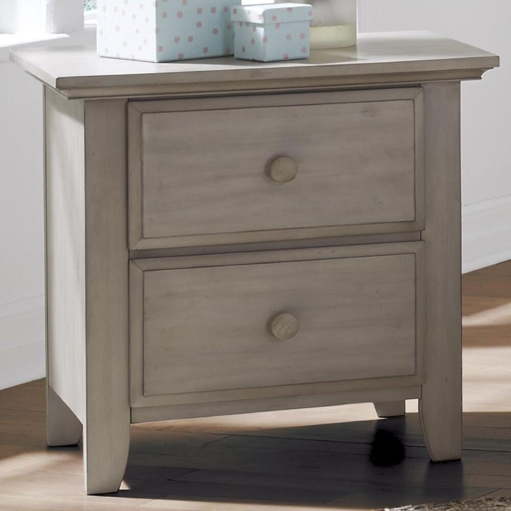 Oxford Baby Kenilworth Nightstand in Stone Wash Nebraska Furniture Mart