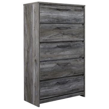 Ashley Baystorm 5 Drawer Chest in Smoke Gray, , large