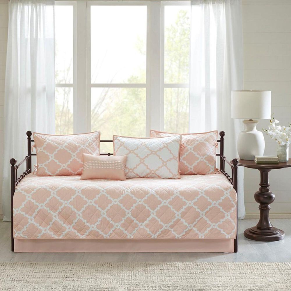 Hampton Park Merritt 6-Piece Daybed Cover Set in Blush, , large