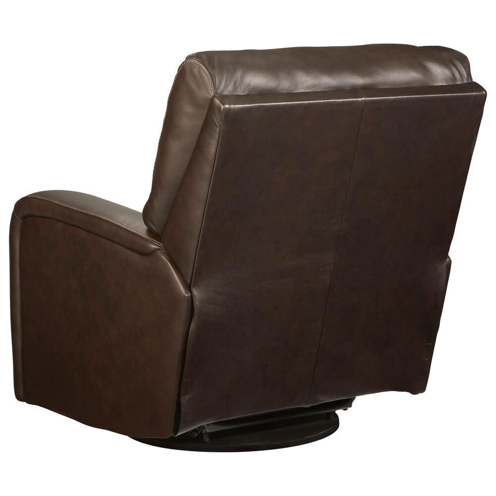 Ashley Emberla Swivel Glider Recliner in Coffee, , large