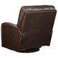 Ashley Emberla Swivel Glider Recliner in Coffee, , large