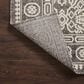 Loloi II Rainier 11"6" x 15" Pebble and Ivory Indoor/Outdoor Area Performance Rug, , large