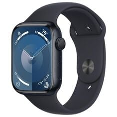 Apple Watch Series 9 GPS 45mm Midnight Aluminum Case with Midnight Sport Band
