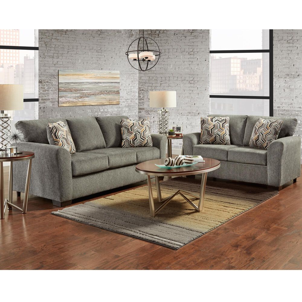 Arapahoe Home Allure Loveseat in Grey, , large