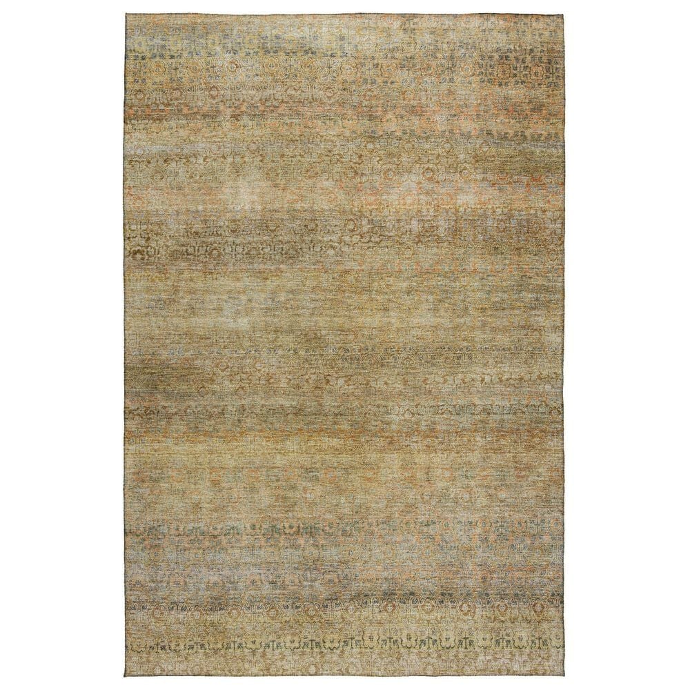 Dalyn Rug Company Burano BU12 5" x 7"6" Wheat Indoor/Outdoor Area Rug, , large