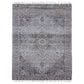 Amer Rugs Prairie 8" x 10" Light Blue and Pink Area Rug, , large