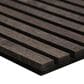MS International Acoustic Wood Slat 9.5" x 94.5" Wall Panels in Umber, , large