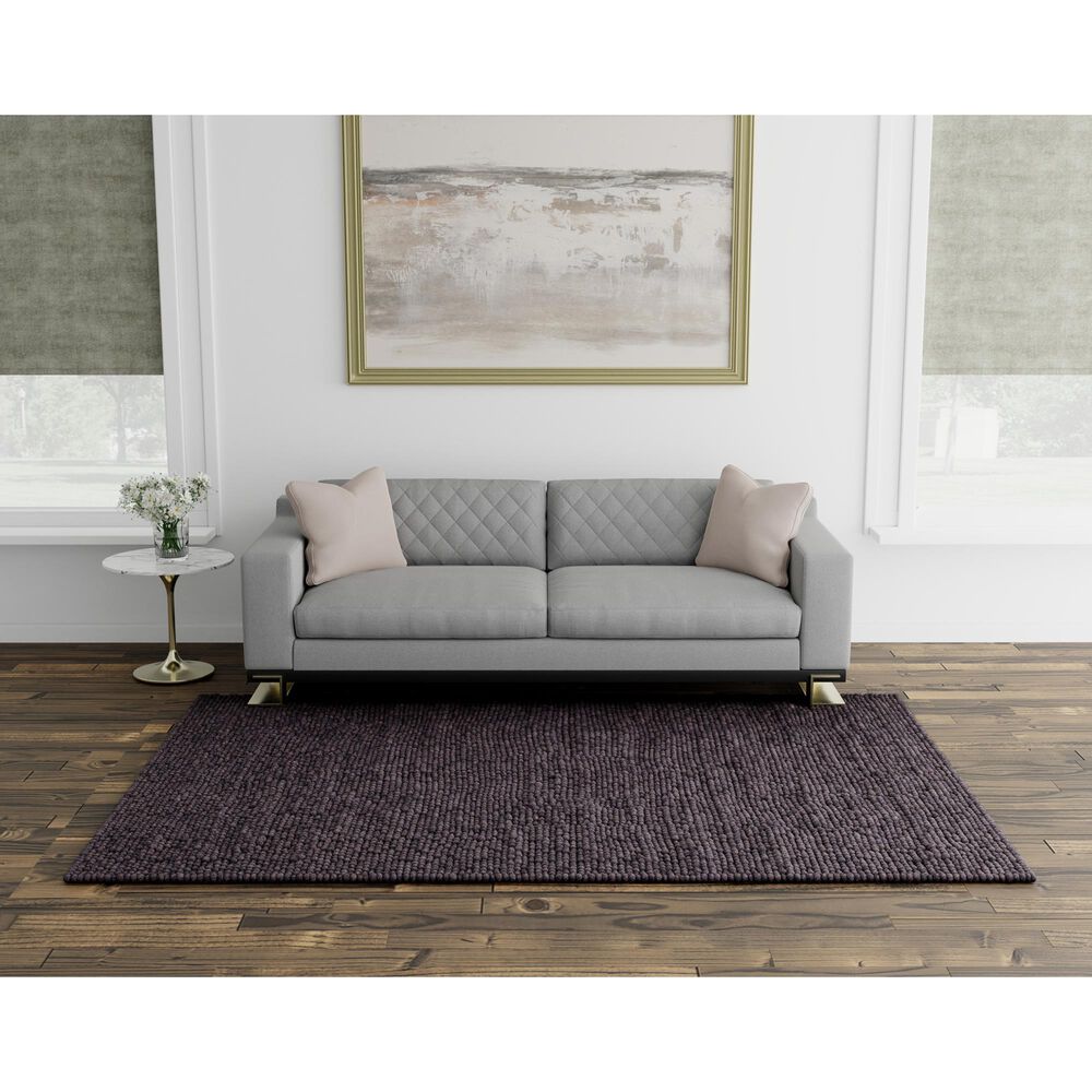 Kas Oriental Rugs Pave Cornerstone 5&#39; x 7&#39;6&quot; Grey Area Rug, , large