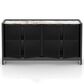 Declan Dining 4-Door Buffet in Cognac Peppercorn Washed and Shell, , large