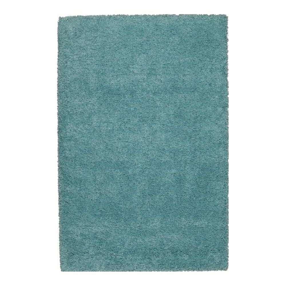 Nourison Amore AMOR1 7'10" x 10'10" Aqua Area Rug, , large