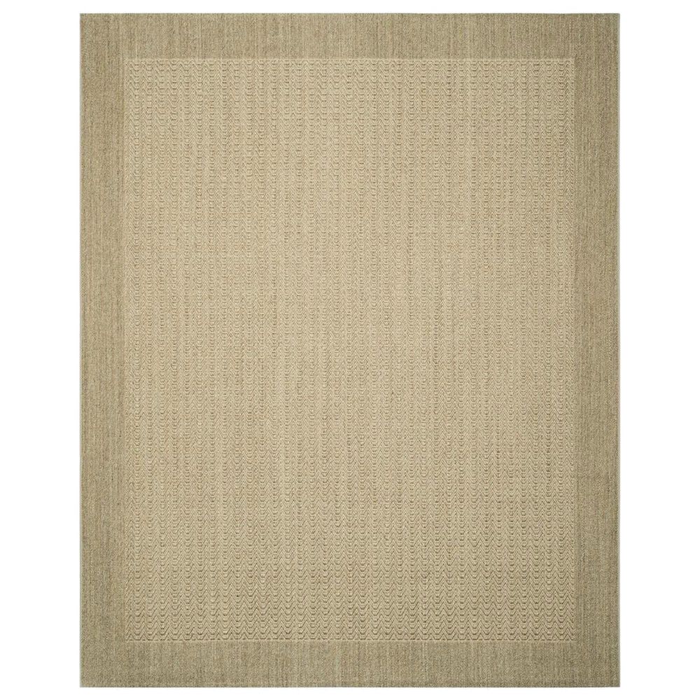 Safavieh Palm Beach 9" x 12" Desert Sand Area Rug, , large