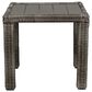 South Sea Rattan Timberline Patio End Table in Platinum, , large