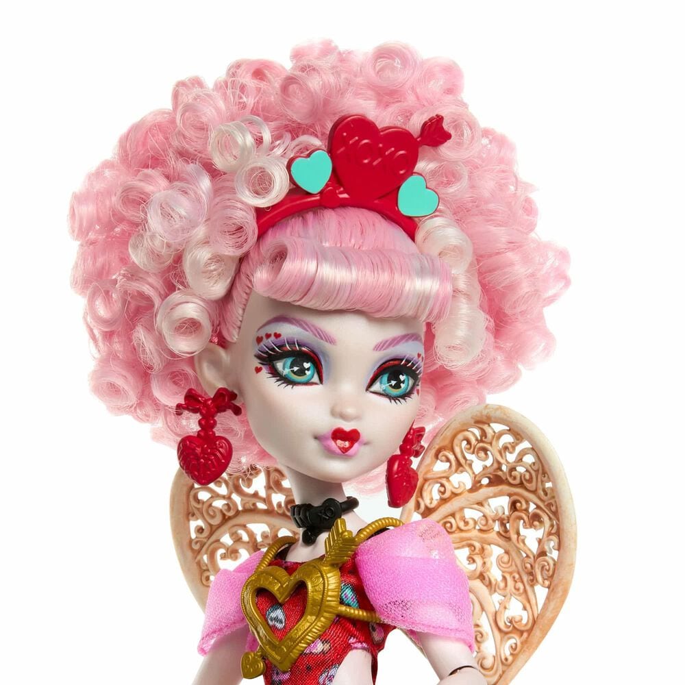 Monster High Cupid Asteria Scary Sweet Birthday Doll in Red, , large