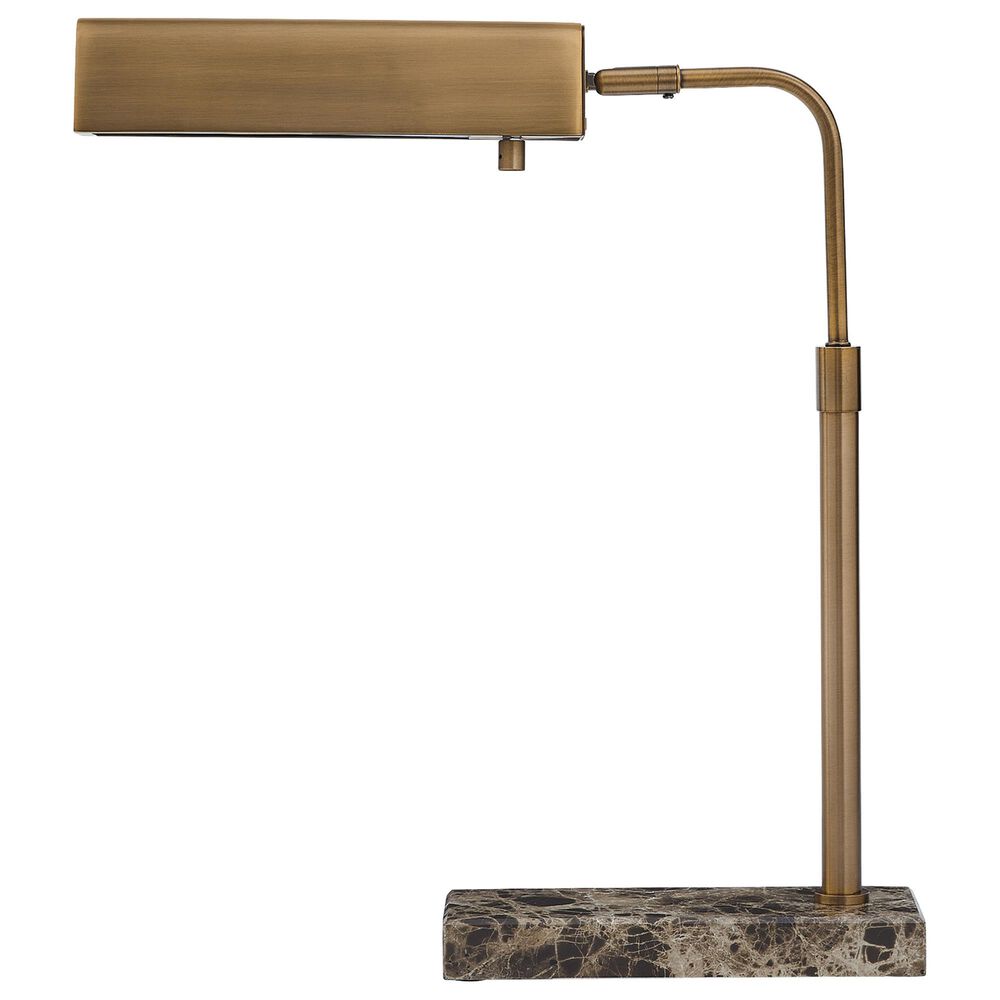 Ashley Yafe Metal Desk Lamp in Burnished Copper Bronze and Brown, , large