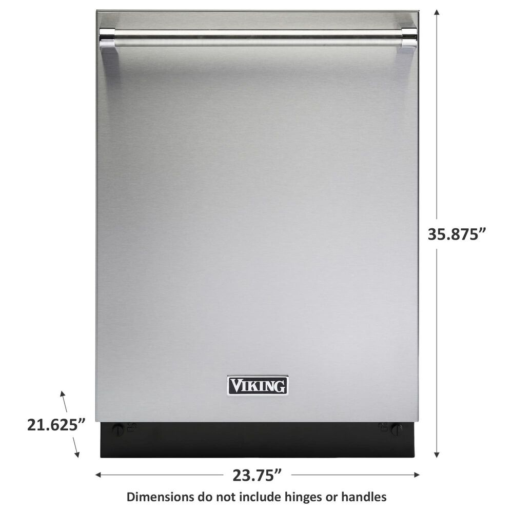 Viking Range 24&quot; Built-In Dishwasher with Water Soft in Stainless Steel, , large