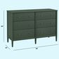 DaVinci Frem 6-Drawer Dresser in Forest Green, , large
