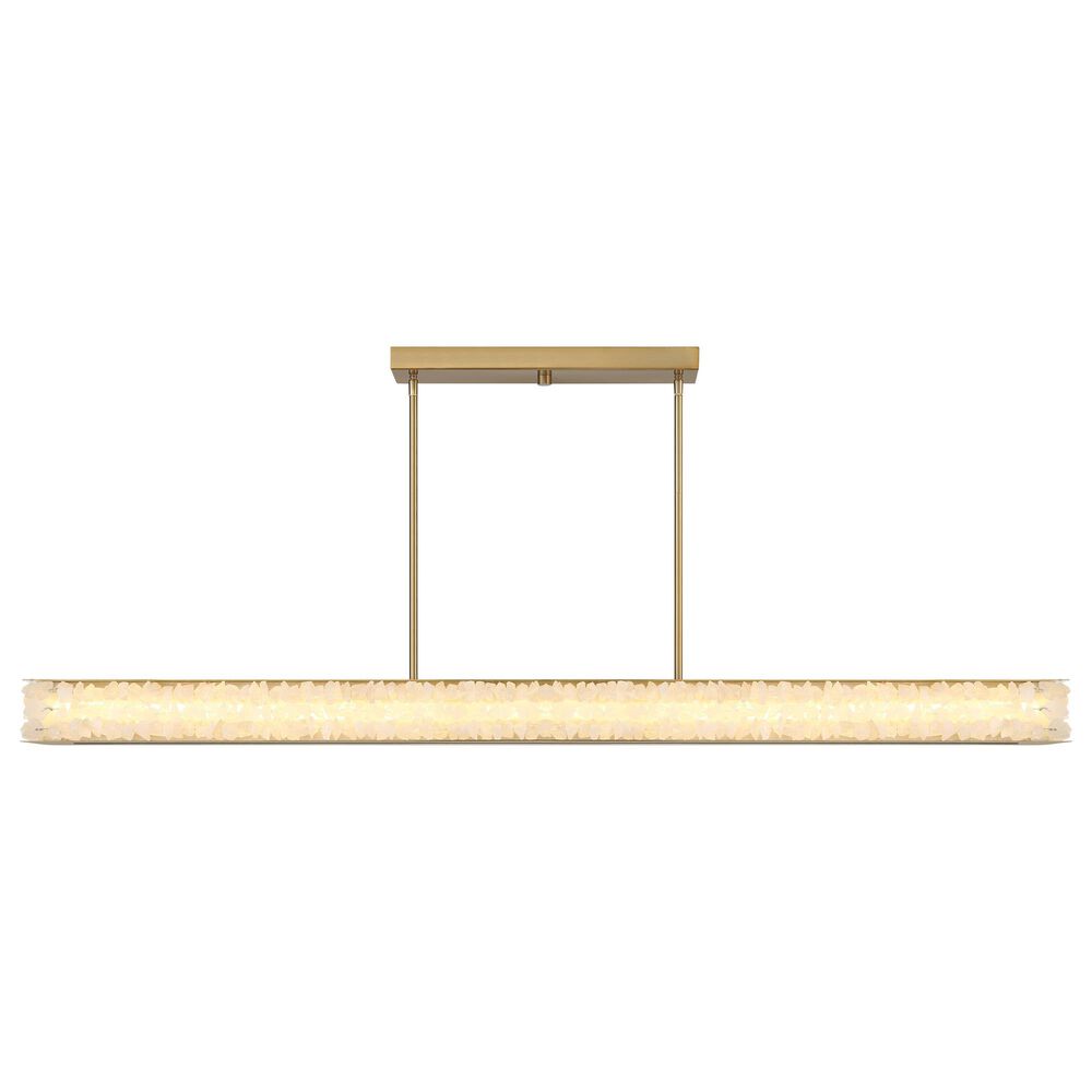 Minka-Lavery Divinely Kitchen Island Light in Celeste Brass, , large