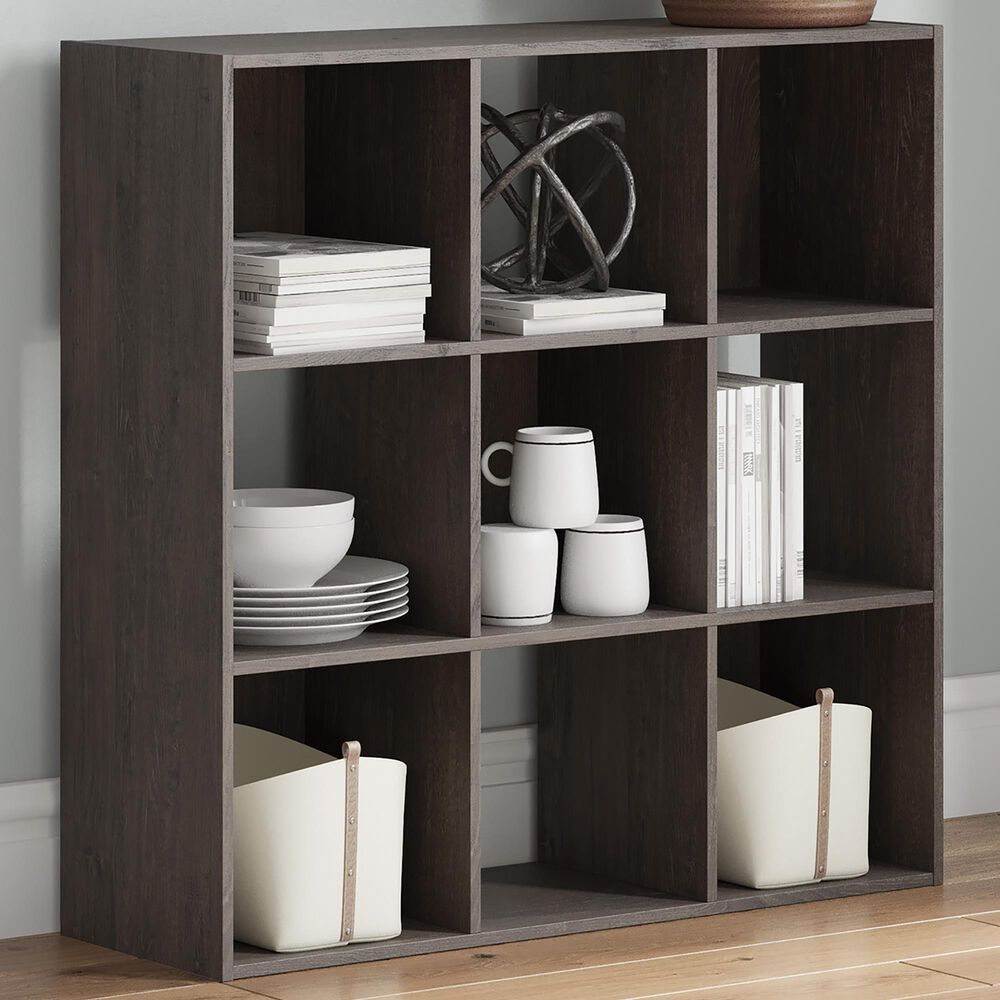 Ashley Piperton 9-Cube Organizer in Charcoal, , large
