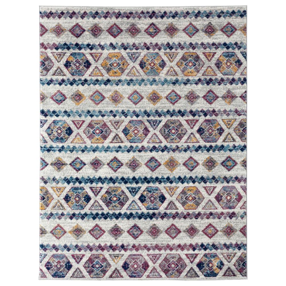 Amer Rugs Alexandria 2" x 3" Multicolor Area Rug, , large