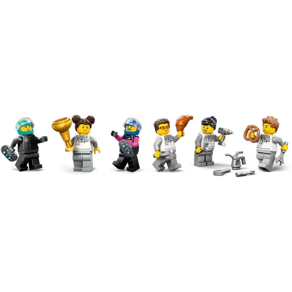LEGO City F1 Garage &amp; Mercedes-AMG &amp; Alpine Cars, , large