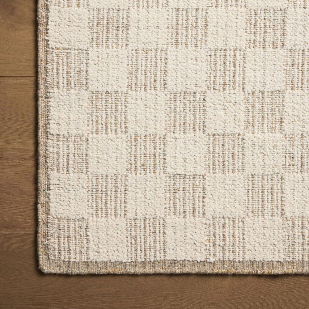 Loloi Knox Ivory and Khaki 7&#39;9&quot; x 9&#39;9&quot; Area Rug, , large