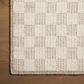 Loloi Knox Ivory and Khaki 7"9" x 9"9" Area Rug, , large