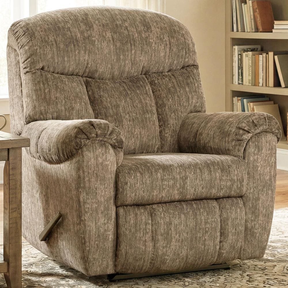HomeStretch Titan King Comfort Big Man Manual Recliner in Taupe, , large