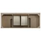 James Martin Vanities Breckenridge 60" Double Bathroom Vanity in Whitewashed Oak with 3 cm Eternal Jasmine Pearl Silestone Top, Rectangular Sinks and FreePower Wireless Charger, , large