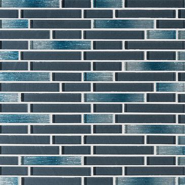 MS International Harbor Celeste 12" x 12" Glass Mosaic Sheet, , large