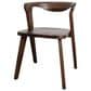 Furniture of America Hadsten and Romont 7-Piece Rectangular Dining Set in Rich Walnut, , large