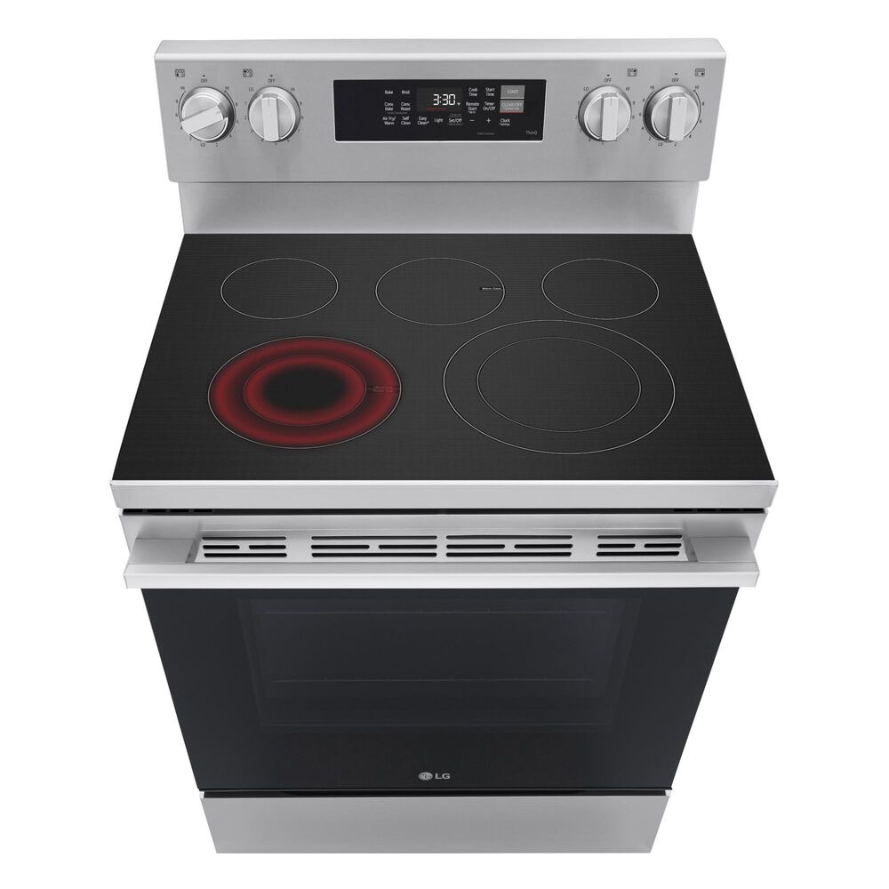 LG 6.3 Cu. Ft. Freestanding Electric Range in Stainless Steel, , large