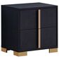 Pacific Landing Marceline 2-Drawer Nightstand in Black, , large