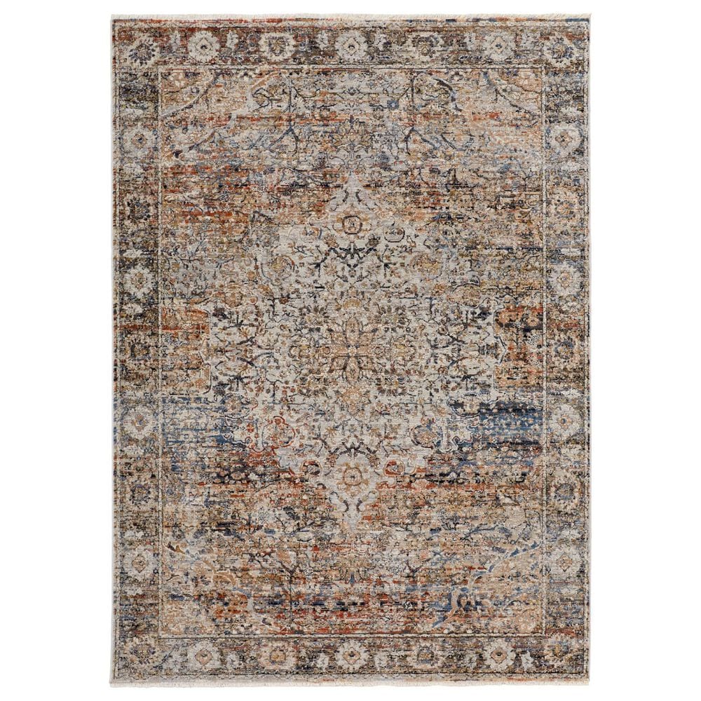 Feizy Kaia 5" x 7"9" Multicolor Area Rug, , large