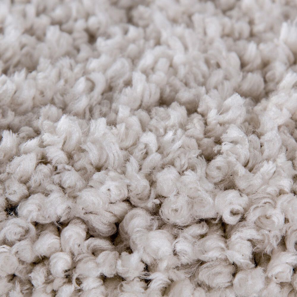 Central Oriental Alpaca Shag Light Beige 5&#39; x 7&#39;6&quot; Area Rug, , large