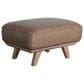 Interlochen Small Leather Ottoman in Sand, , large