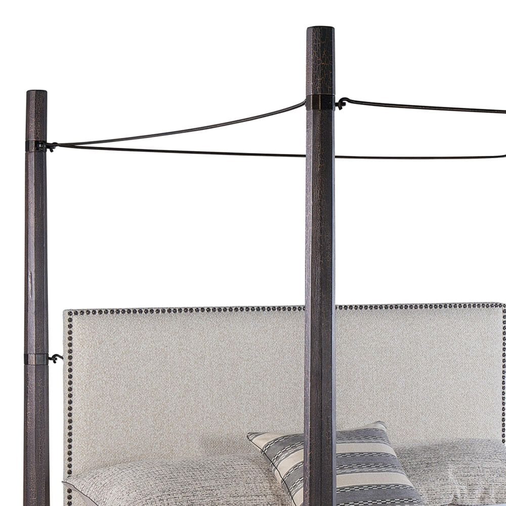 Hooker Furniture Big Sky King Canopy Bed in Charred Timber, , large