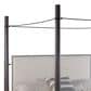 Hooker Furniture Big Sky King Canopy Bed in Charred Timber, , large