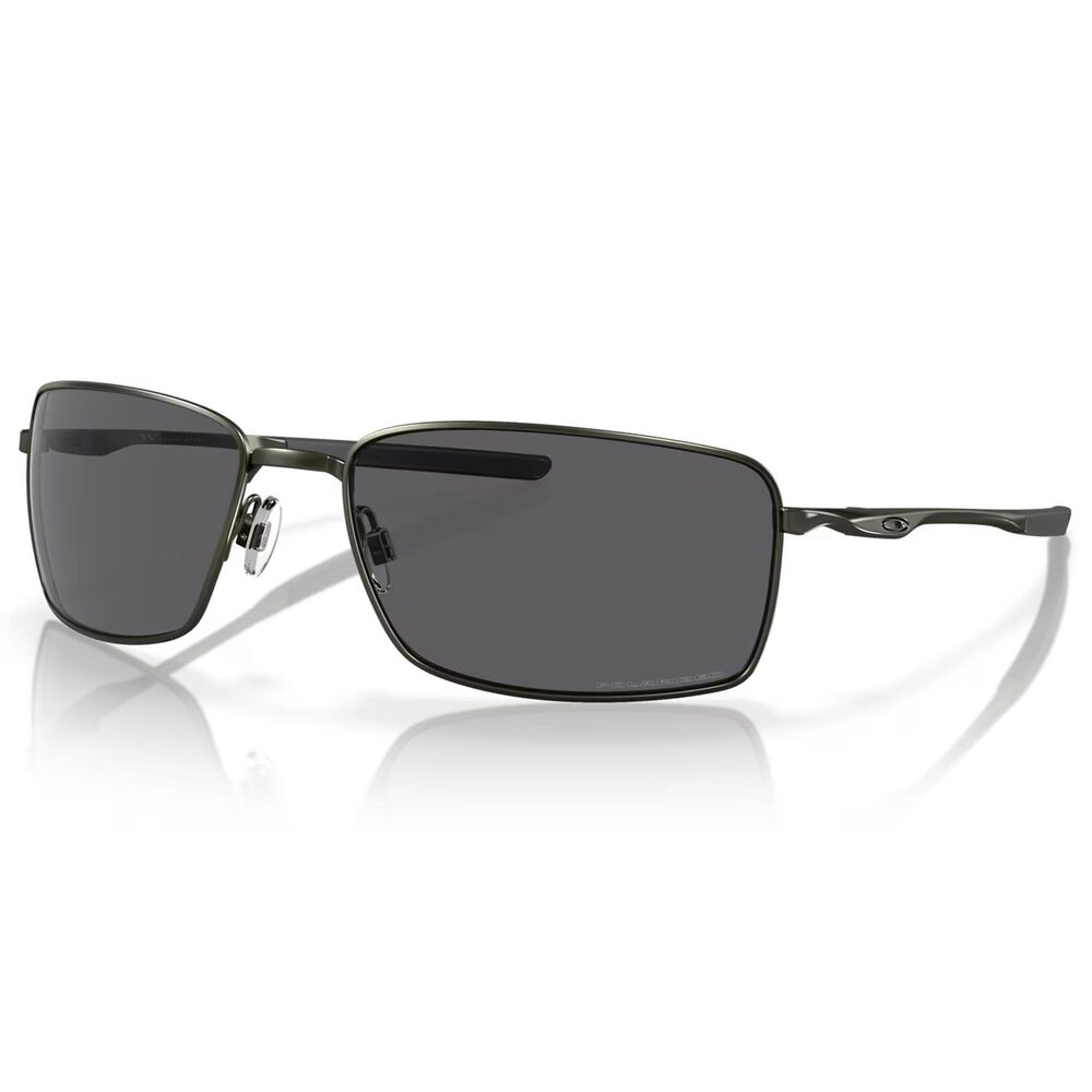 Oakley Men"s Sunglasses with Grey Polarized Lenses in Carbon, , large