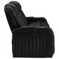 Ashley Caveman Den 2-Piece Power Reclining Living Room Set in Midnight, , large