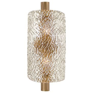 Troy Lighting Bergeron 2-Light Wall Sconce in Patina Brass, , large