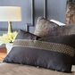 Eastern Accents Priscilla 21" x 37" King Pillow Sham in Wayland Cocoa and Edris Charcoal, , large