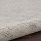 Nourison Silk Shadows 7"9" x 9"9" Ivory and Silver Area Rug, , large