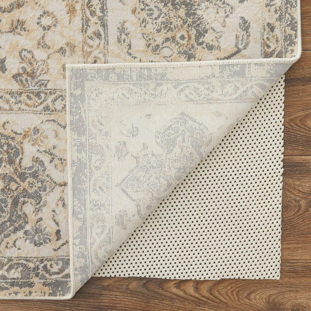 Feizy Celene 39L0F 2&#39;6&quot; x 8&#39; Beige and Gray Runner, , large
