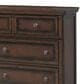 Mayberry Hill Kingston 4-Piece King Bedroom Set in Dark Walnut, , large