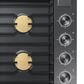 Dacor Modernist 30" Gas Cooktop in Graphite Stainless Steel, , large