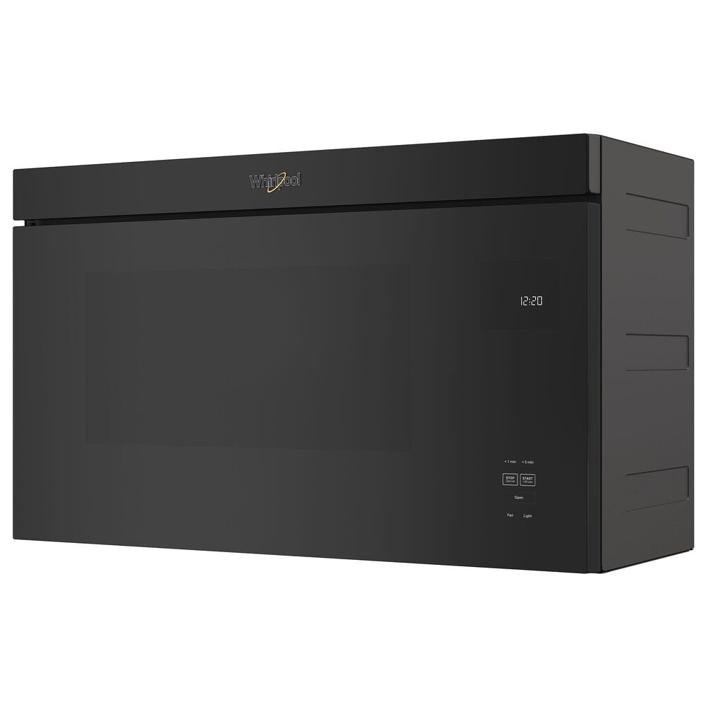 Whirlpool 1.1 Cu. Ft. Flush Mount Microwave in Black, , large