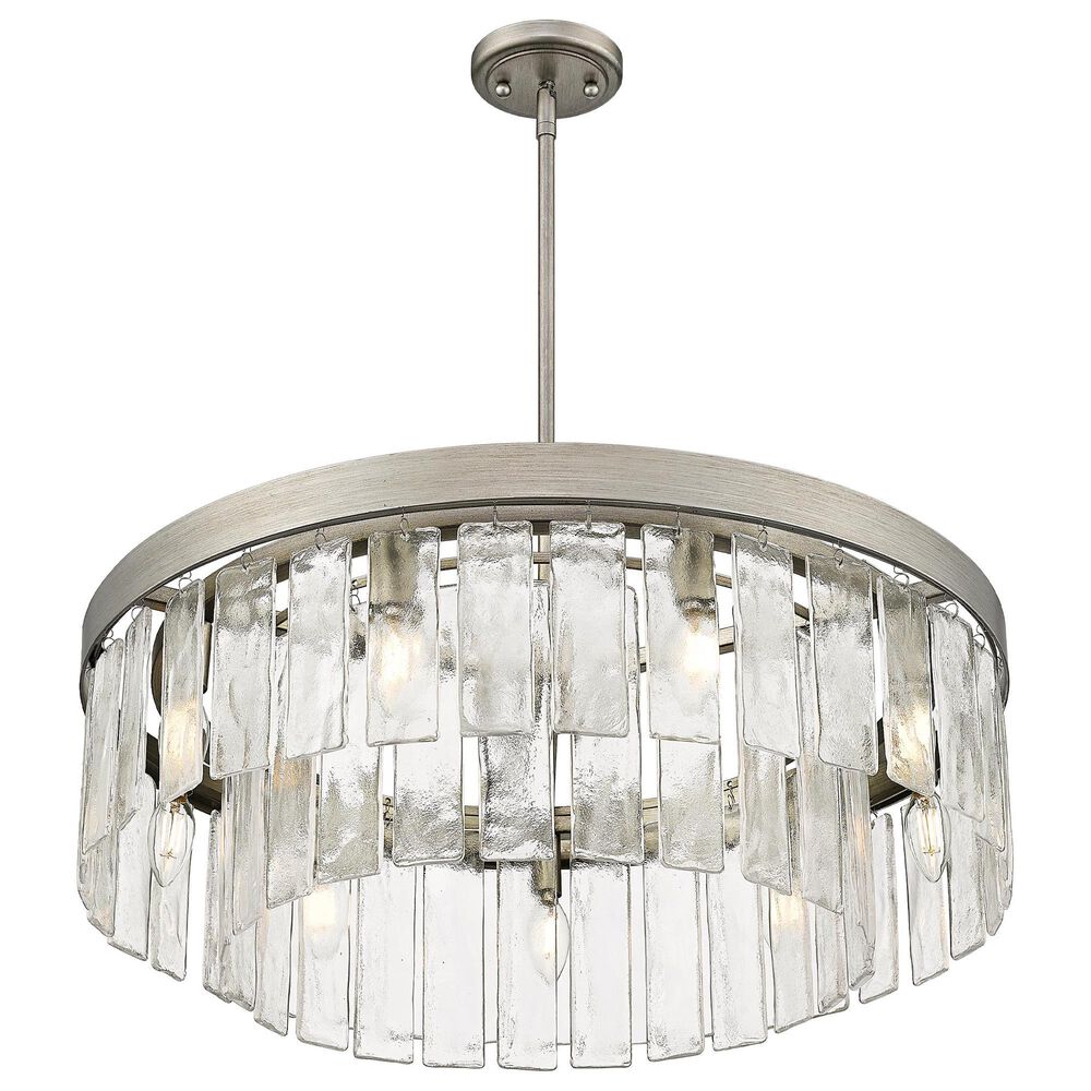 Golden Lighting Ciara 9-Light Chandelier in Peruvian Silver, , large