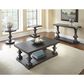 Crystal City Dory Round End Table in Ebony, , large