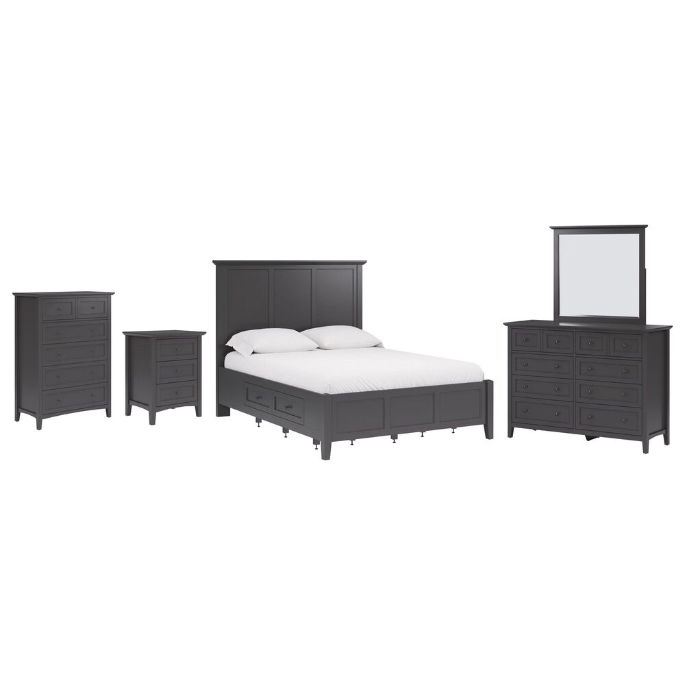 Urban Home Grace 5-Piece Queen Bedroom Set in Raven, , large