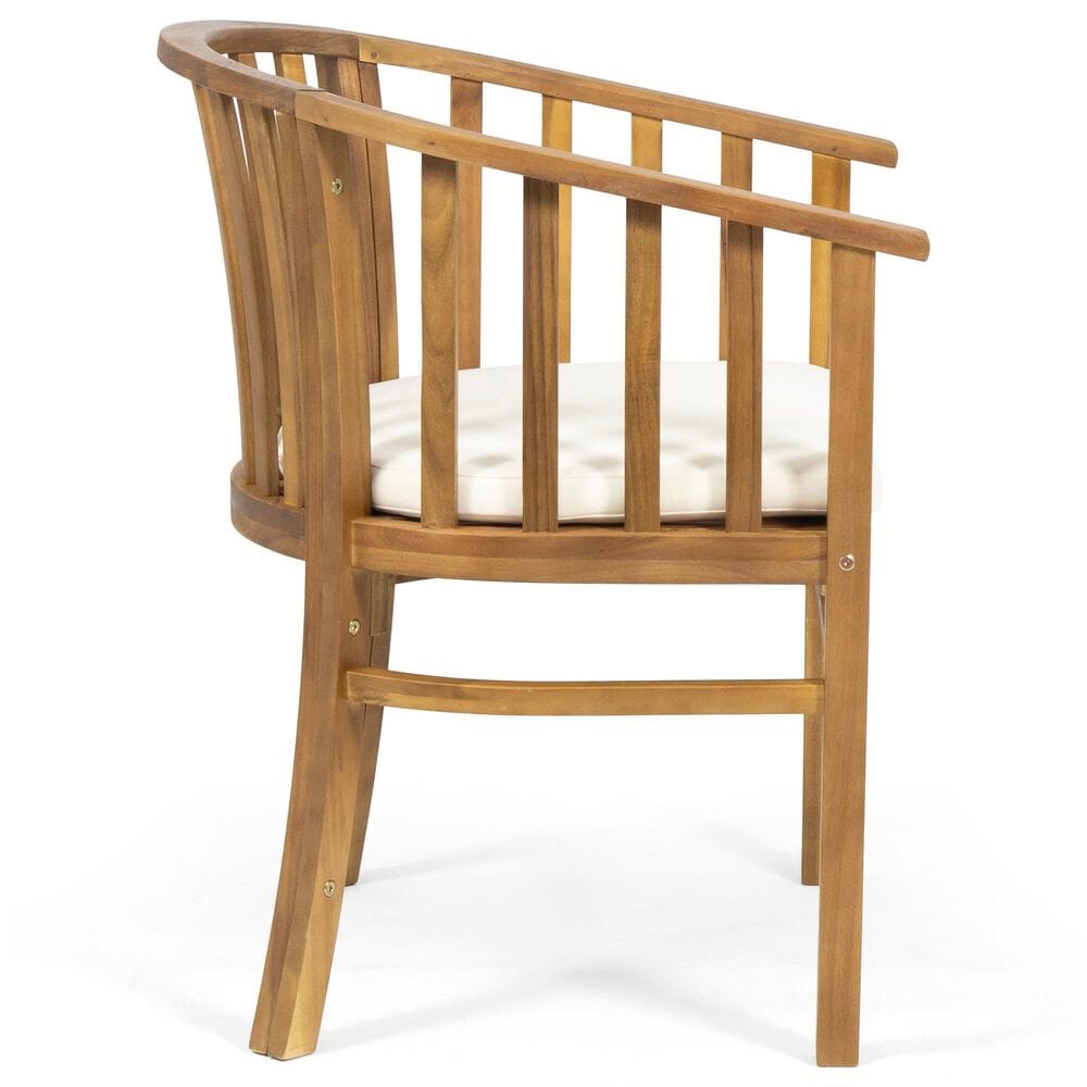 Hearth and Haven 7-Piece Outdoor Dining Set in Teak, , large